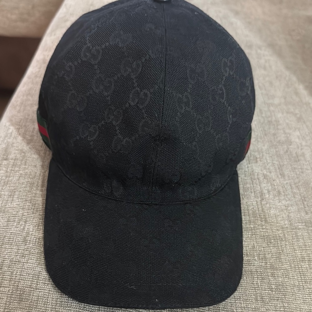 Gucci Black Classic Baseball Hat